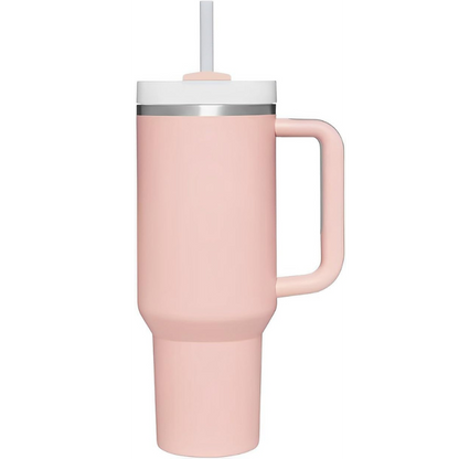 1.2 Litres Rose-Quartz Coloured Stanley Cup for Outdoor